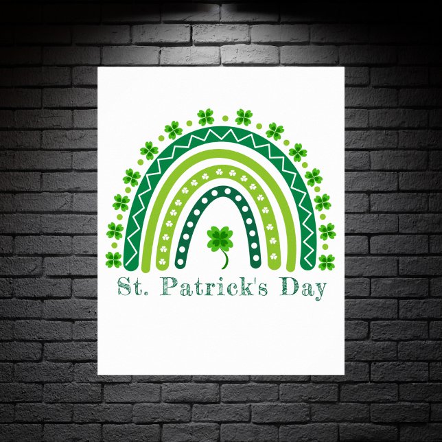 Póster Elegante Fiesta de San Patricio (Elegant St. Patrick's Day Party Poster
)