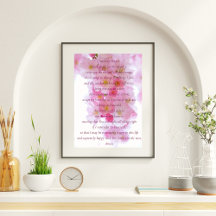 Elegante Florencia Rosa - Oración de Serenidad con
