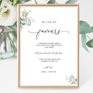 Póster Elegante guión, en lugar de favorecer el Rótulo ve