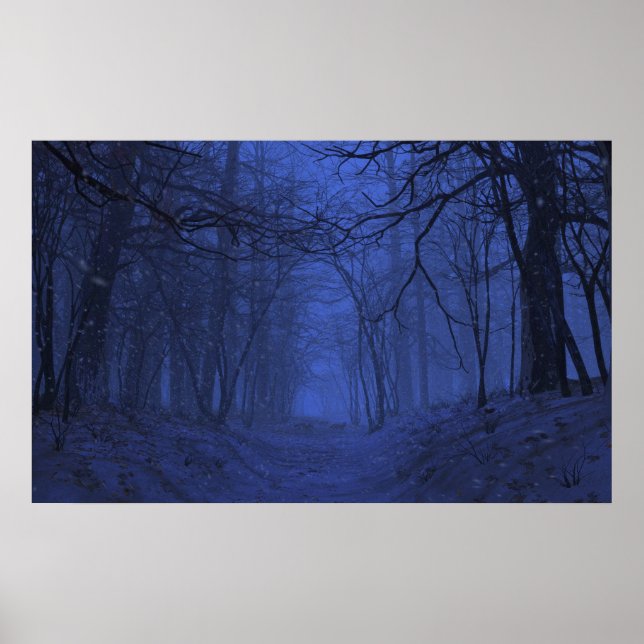 Póster Elegante (invierno/noche) (Frente)