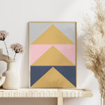 Póster Elegante moderna Marina Rosa Forma Oro Azul Formas<br><div class="desc">Elegante moderna Marina Rosa Forma Oro Azul Formas Arte Pared</div>