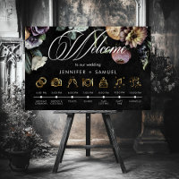 Elegante Moody Twilight Amueblado eventos de orden