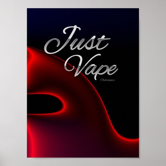 Póster Elegante Poster Vaping (Frente)