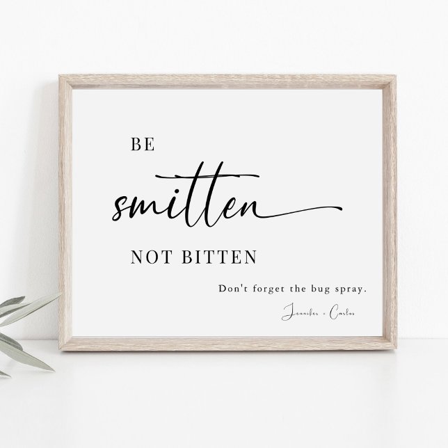 Póster Elegante Rótulo de bodas con pantalla solar y pulv (Subido por el creador)