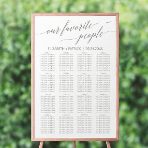 Póster Elegante Sage Nuestro Asiento Favorito De La Gente