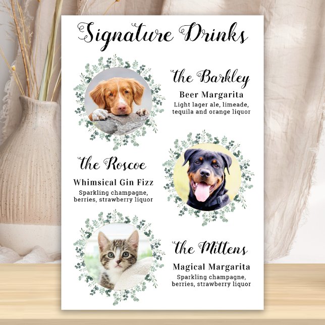 Póster Elegante Signature Bebe Mascota Boda Perro 3 Foto (Subido por el creador)