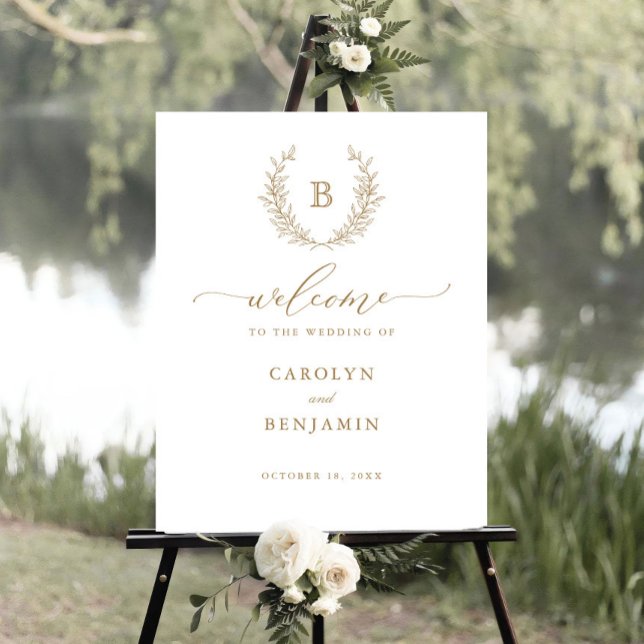 Póster Elegante signo de bienvenida del Escudo de la guir (Subido por el creador)