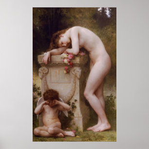 Póster Elegía de Bouguereau (Douleur d'amour) (1899)