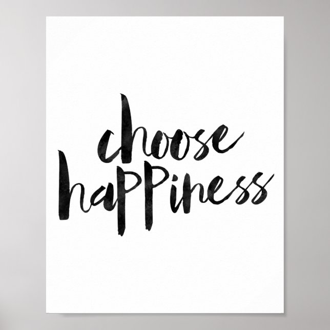 Póster Elegir felicidad (Frente)