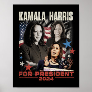 Póster Elegir la libertad Kamala Harris 1