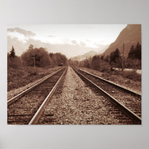 Póster Elegir la pista correcta