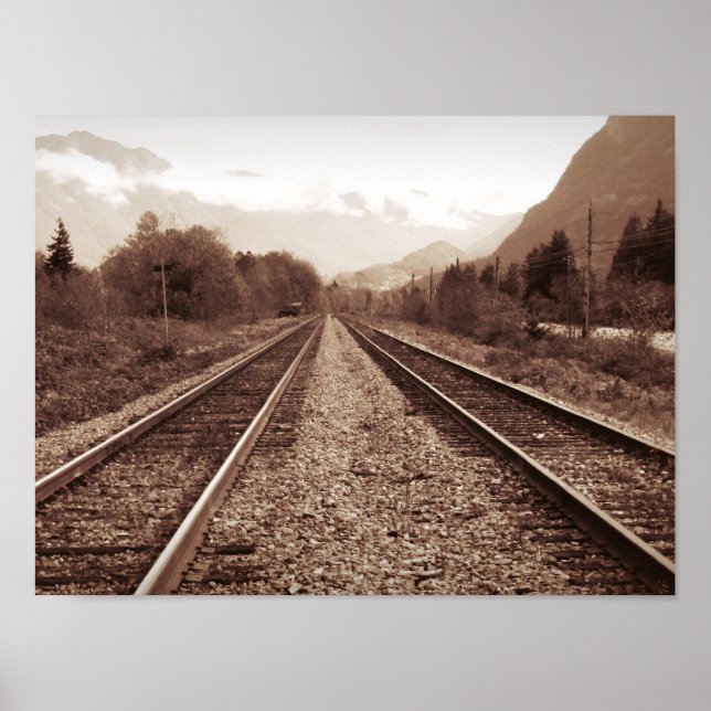 Póster Elegir la pista correcta (Frente)