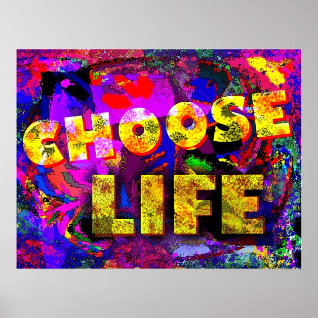 Póster Elegir la vida (Frente)