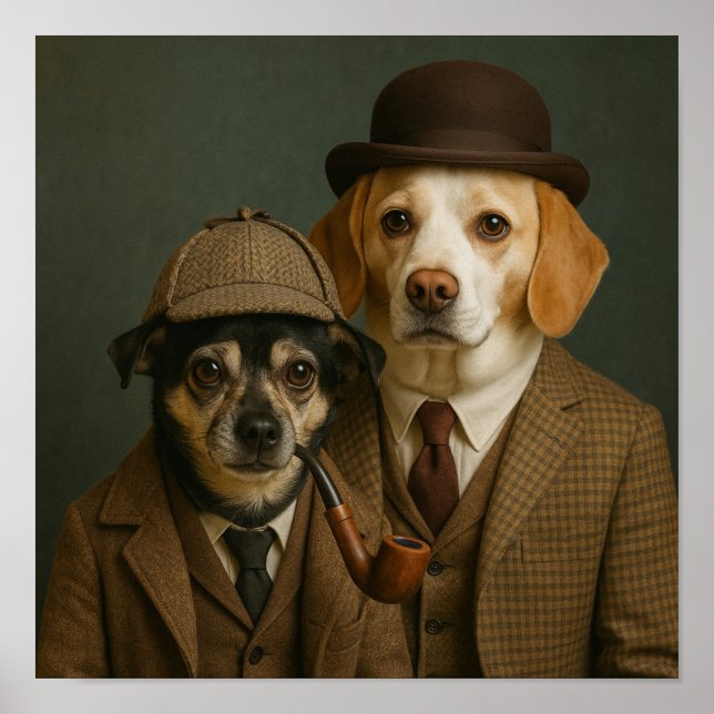 Póster "Elemental, Watson" (Frente)