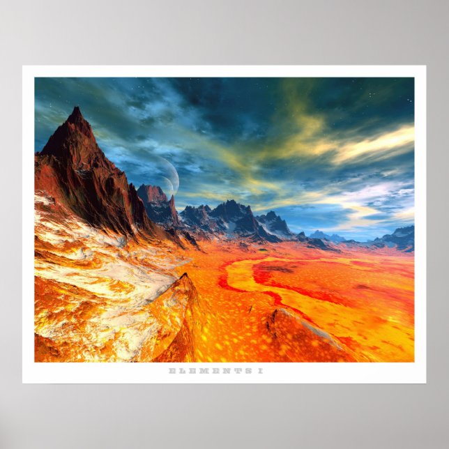 Póster Elementos I (Frente)