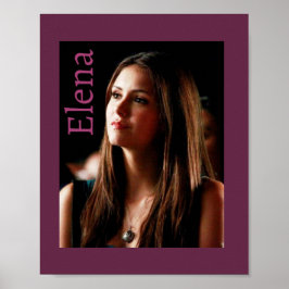 Póster Elena Gilbert