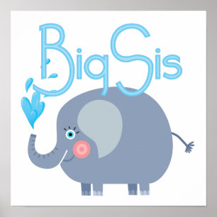 Póster Elephant Big Sis