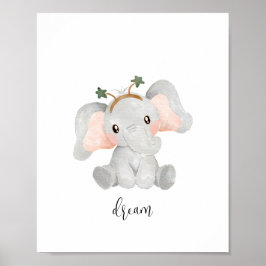 Póster Elephant Dream Nursery Poster
