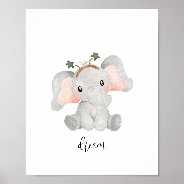 Póster Elephant Dream Nursery Poster (Frente)