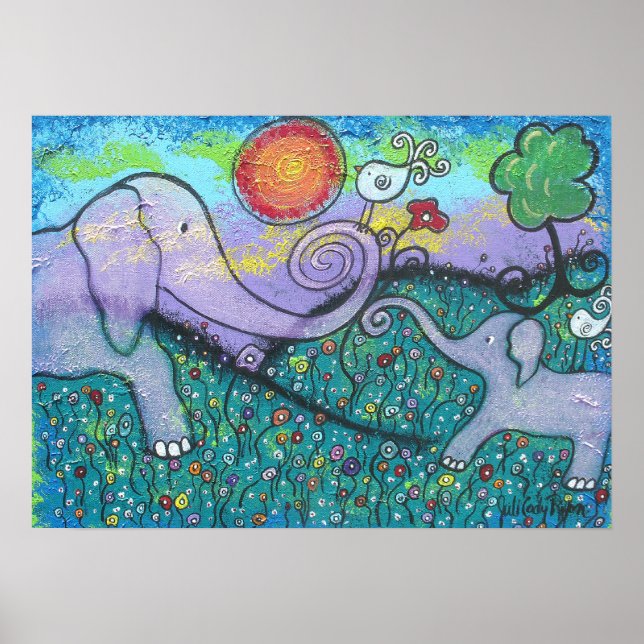 Póster Elephant Love Poster (Frente)