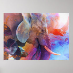 PÓSTER ELEPHANT REMEMBERING SACRED WATERS