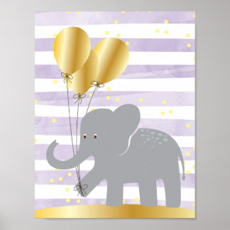 Póster Elephant Wall Art
