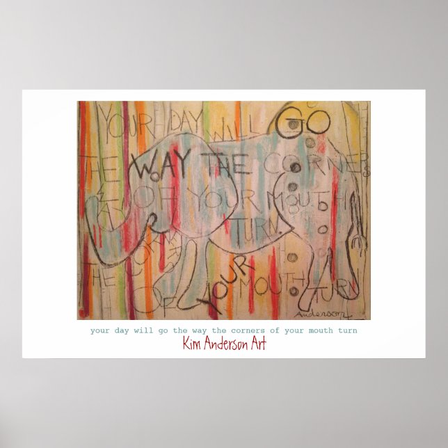 Póster Elephant Wisdom (Frente)