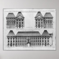 Elevación de las reservas del Hopital des Enfants