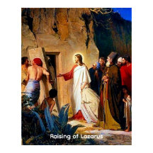 Elevación de Lázaro, Carl Bloch,