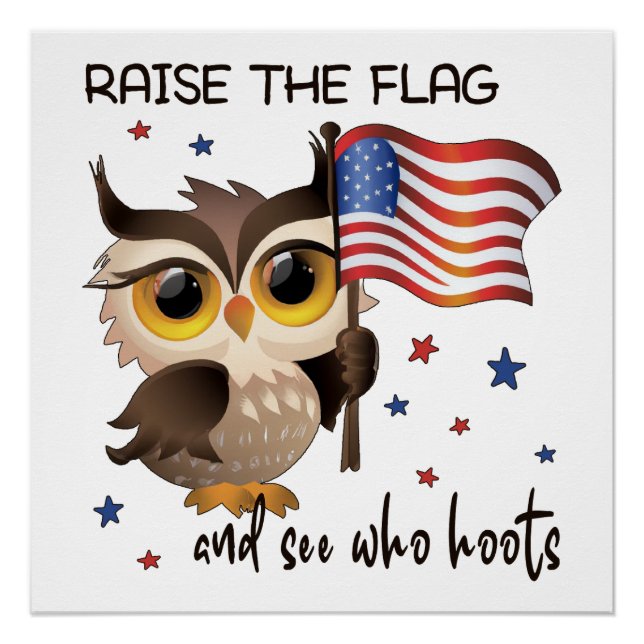 Póster Elevar la bandera (Anverso)