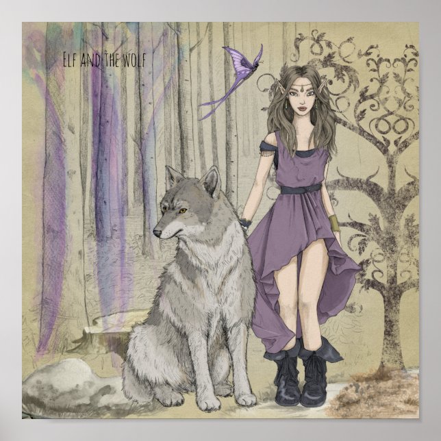 Póster Elf And The Wolf Value Poster Paper (Matte) (Frente)