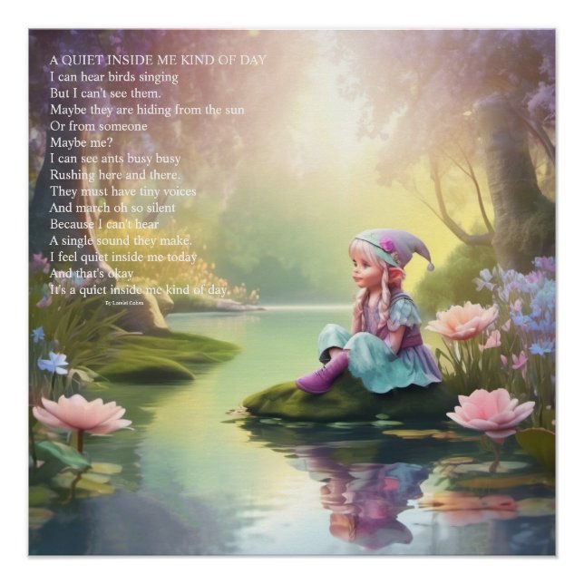 Póster Elf Chica (Anverso)