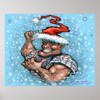 Póster Elf de los grandes Navidades
