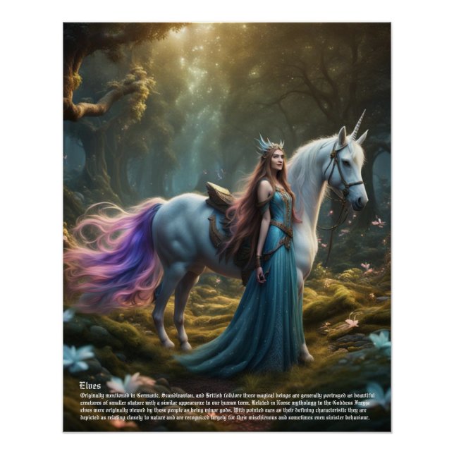 Poster Elf Folklore (Anverso)