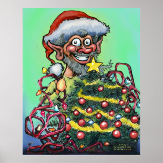 Póster Elf navidades