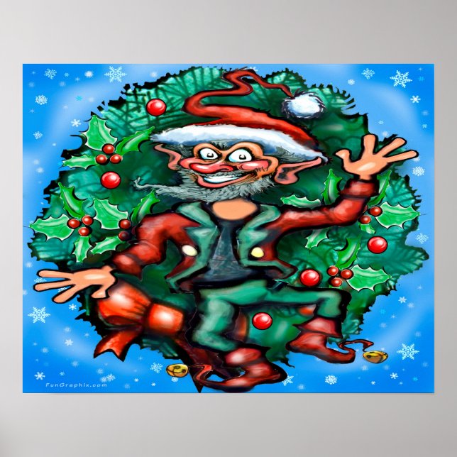 Póster Elf navidades (Frente)