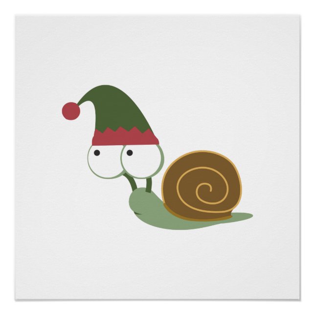 Póster Elf, Navidades de caracol (Anverso)
