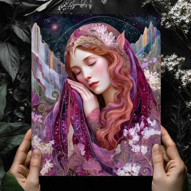 Póster Elf Queen Goddess Celestial Fantasy Wall Art Print (Subido por el creador)
