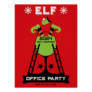 Póster Elf Xmas Fiesta