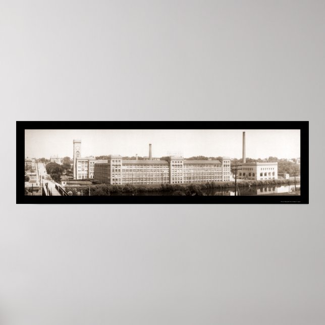 Póster Elgin IL Watch Company Photo 1914 (Frente)