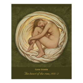Póster Elihu Vedder Heart of the rosa 1891-2