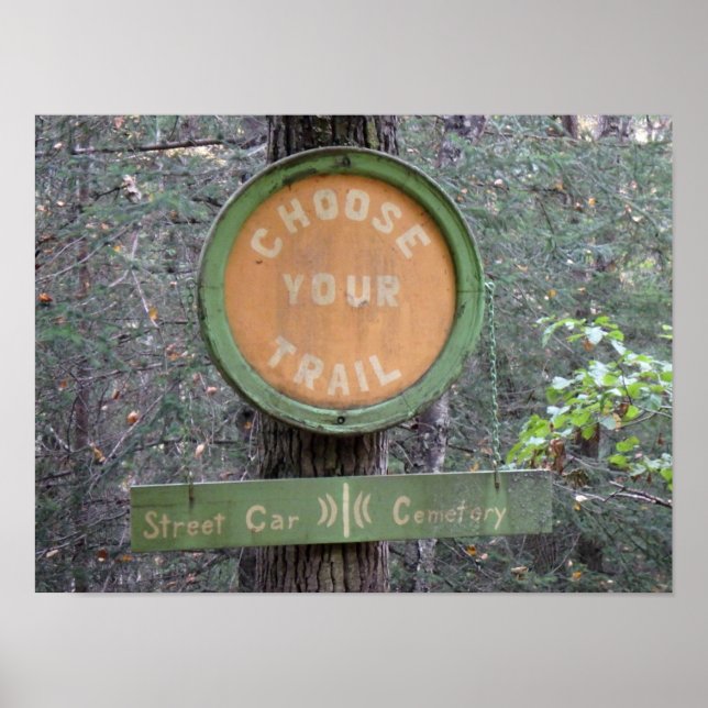 Póster Elija su pista (Frente)