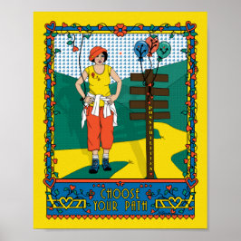 Póster Elija su Poster Path_B_8x10