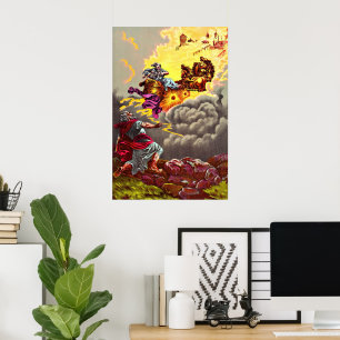 Póster Elijah ascendió al poster del cielo