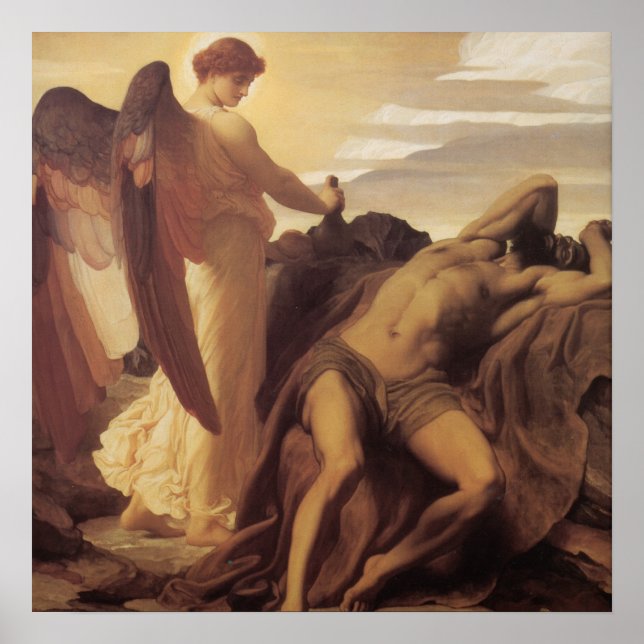 Póster Elijah en el desierto (Frente)