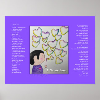 Póster Elijo poster de amor