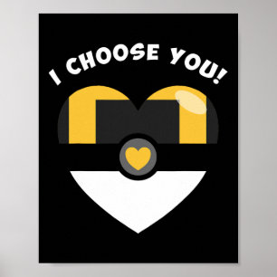 Póster Elijo tu parodia de videojuegos de San Valentín