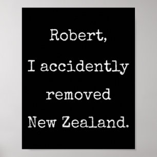 Póster Eliminado Nz por Accidente - Humor de Funny Marcus