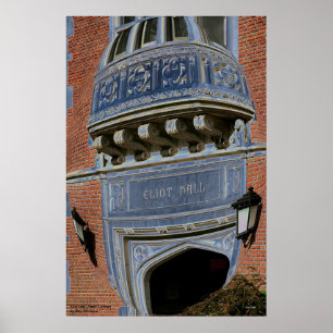 Póster Eliot Pasillo, universidad de lámina