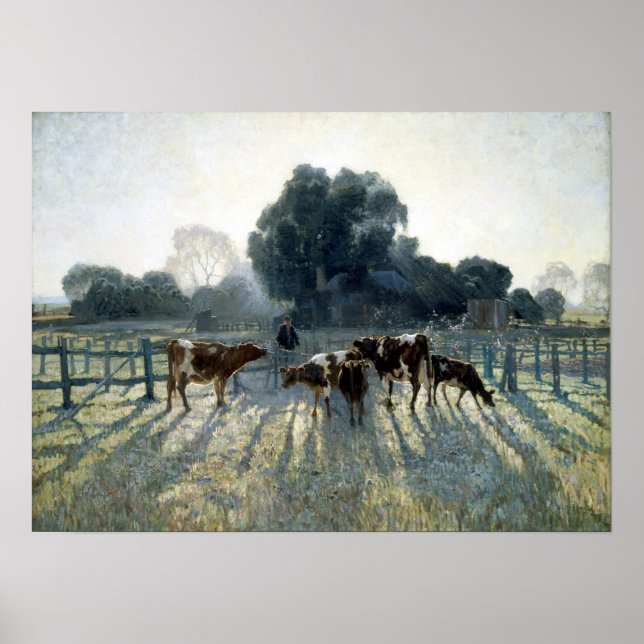 Póster Elioth Gruner Spring Frost (Frente)